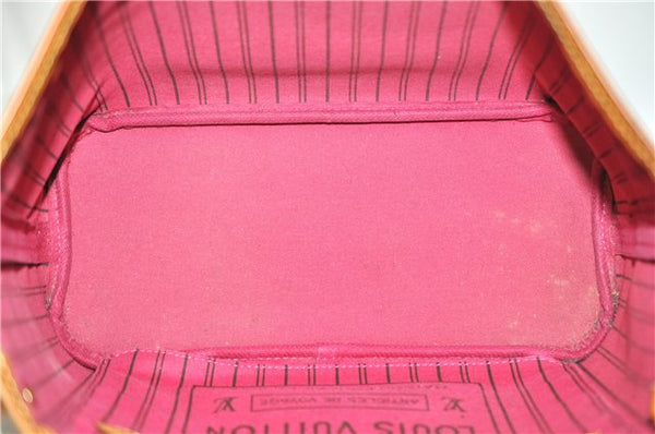 Authentic Louis Vuitton Monogram Neverfull PM Tote Bag Pink M41245 LV 1336F