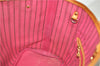 Authentic Louis Vuitton Monogram Neverfull PM Tote Bag Pink M41245 LV 1336F