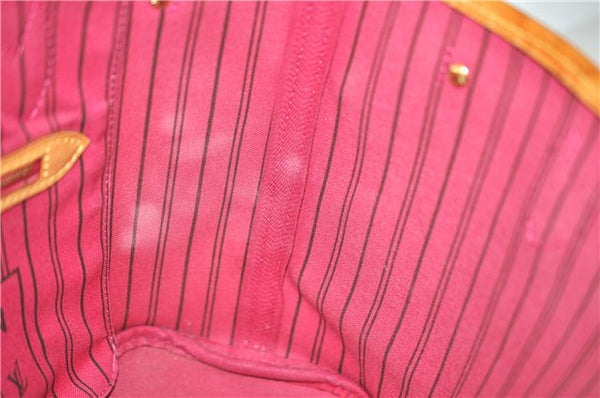 Authentic Louis Vuitton Monogram Neverfull PM Tote Bag Pink M41245 LV 1336F