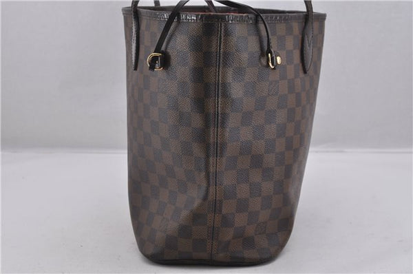Authentic Louis Vuitton Damier Neverfull MM Shoulder Tote Bag N51105 LV 1348F