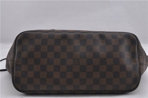 Authentic Louis Vuitton Damier Neverfull MM Shoulder Tote Bag N51105 LV 1348F