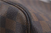 Authentic Louis Vuitton Damier Neverfull MM Shoulder Tote Bag N51105 LV 1348F