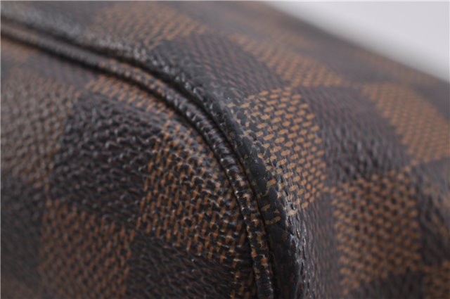 Authentic Louis Vuitton Damier Neverfull MM Shoulder Tote Bag N51105 LV 1348F