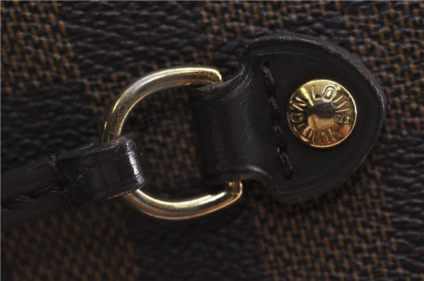 Authentic Louis Vuitton Damier Neverfull MM Shoulder Tote Bag N51105 LV 1348F