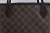 Authentic Louis Vuitton Damier Neverfull MM Shoulder Tote Bag N51105 LV 1348F