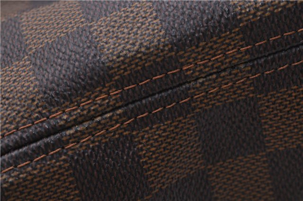 Authentic Louis Vuitton Damier Neverfull MM Shoulder Tote Bag N51105 LV 1348F