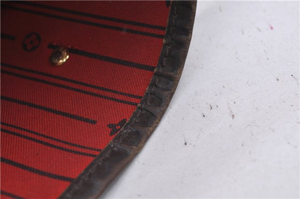 Authentic Louis Vuitton Damier Neverfull MM Shoulder Tote Bag N51105 LV 1348F