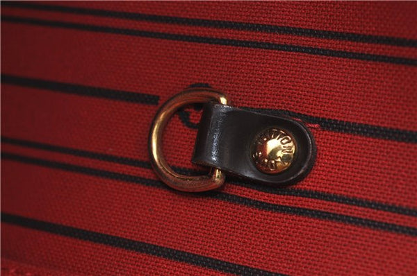 Authentic Louis Vuitton Damier Neverfull MM Shoulder Tote Bag N51105 LV 1348F