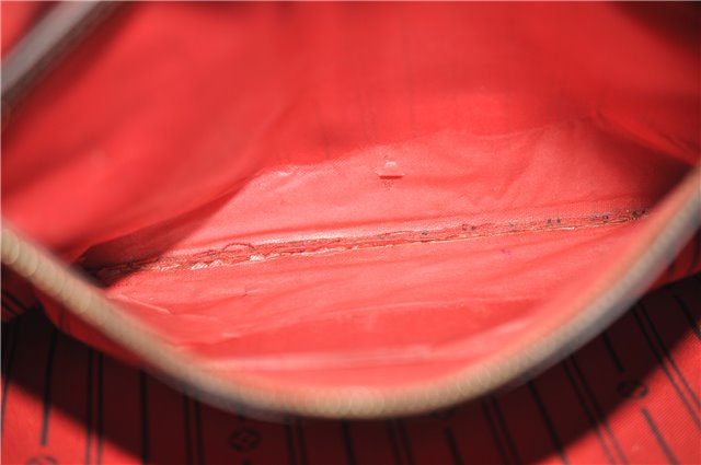 Authentic Louis Vuitton Damier Neverfull MM Shoulder Tote Bag N51105 LV 1348F