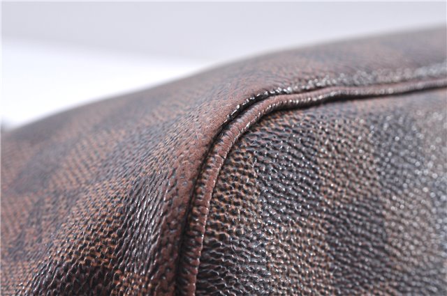 Authentic Louis Vuitton Damier Neverfull MM Shoulder Tote Bag N51105 LV 1379E