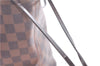 Authentic Louis Vuitton Damier Neverfull MM Shoulder Tote Bag N51105 LV 1379E