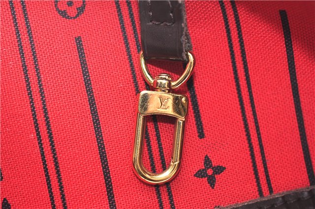 Authentic Louis Vuitton Damier Neverfull MM Shoulder Tote Bag N51105 LV 1379E