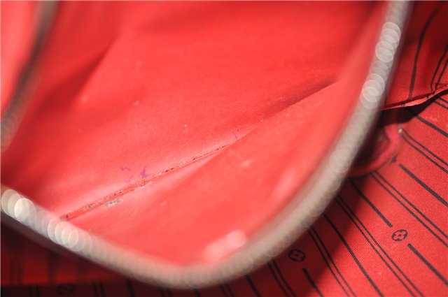 Authentic Louis Vuitton Damier Neverfull MM Shoulder Tote Bag N51105 LV 1379E