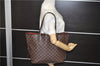 Authentic Louis Vuitton Damier Neverfull MM Shoulder Tote Bag N51105 LV 1379E