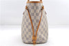 Authentic Louis Vuitton Damier Azur Neverfull PM Tote Bag N51110 LV 1454E