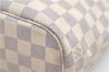 Authentic Louis Vuitton Damier Azur Neverfull PM Tote Bag N51110 LV 1454E