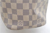 Authentic Louis Vuitton Damier Azur Neverfull PM Tote Bag N51110 LV 1454E