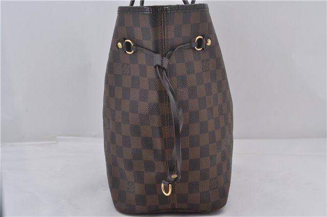 Authentic Louis Vuitton Damier Neverfull MM Shoulder Tote Bag N51105 LV 1500E