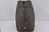 Authentic Louis Vuitton Damier Neverfull MM Shoulder Tote Bag N51105 LV 1500E