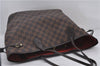 Authentic Louis Vuitton Damier Neverfull MM Shoulder Tote Bag N51105 LV 1500E