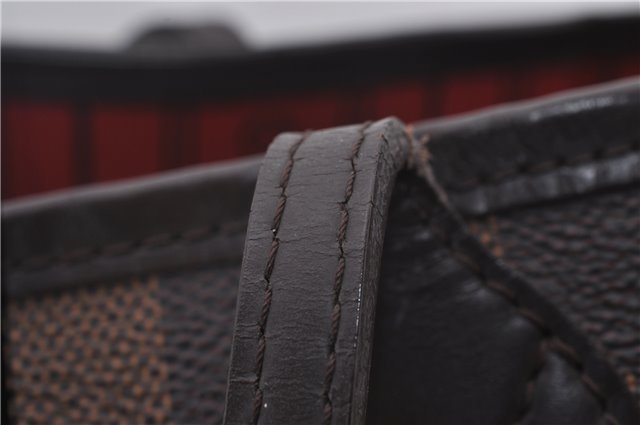 Authentic Louis Vuitton Damier Neverfull MM Shoulder Tote Bag N51105 LV 1500E