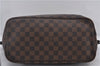 Authentic Louis Vuitton Damier Neverfull MM Shoulder Tote Bag N51105 LV 1500E
