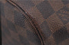 Authentic Louis Vuitton Damier Neverfull MM Shoulder Tote Bag N51105 LV 1500E