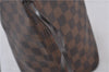 Authentic Louis Vuitton Damier Neverfull MM Shoulder Tote Bag N51105 LV 1500E