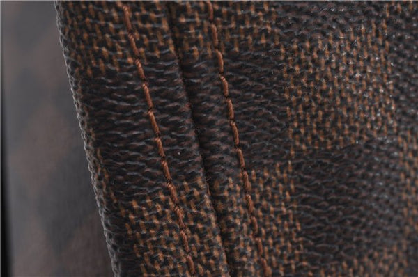 Authentic Louis Vuitton Damier Neverfull MM Shoulder Tote Bag N51105 LV 1500E
