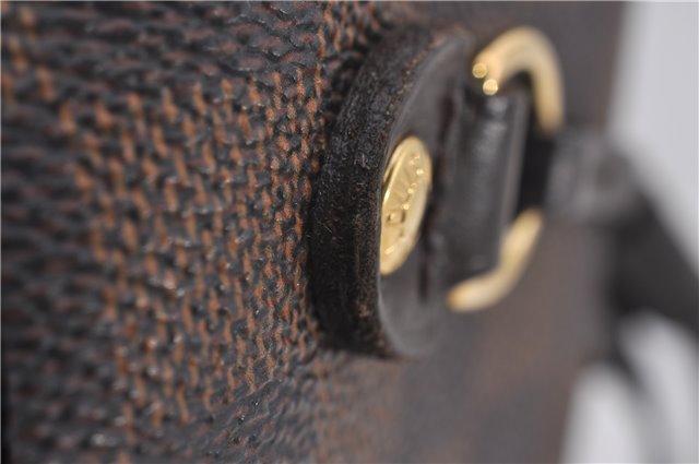 Authentic Louis Vuitton Damier Neverfull MM Shoulder Tote Bag N51105 LV 1500E