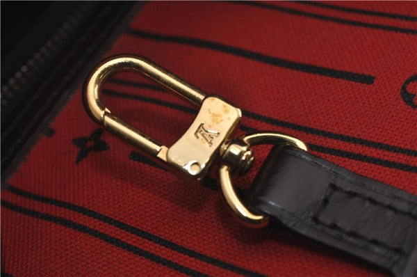 Authentic Louis Vuitton Damier Neverfull MM Shoulder Tote Bag N51105 LV 1500E