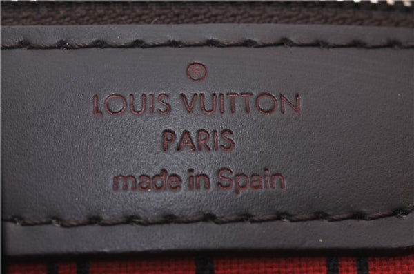 Authentic Louis Vuitton Damier Neverfull MM Shoulder Tote Bag N51105 LV 1500E