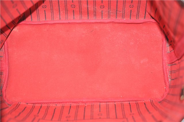 Authentic Louis Vuitton Damier Neverfull MM Shoulder Tote Bag N51105 LV 1500E