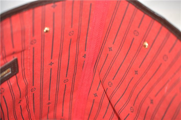 Authentic Louis Vuitton Damier Neverfull MM Shoulder Tote Bag N51105 LV 1500E