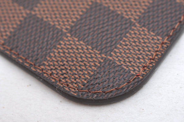Authentic Louis Vuitton Damier Neverfull Pouch Purse Clutch Bag LV 1598I