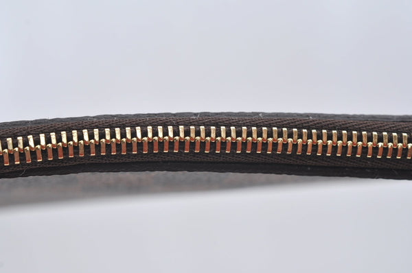 Authentic Louis Vuitton Damier Neverfull Pouch Purse Clutch Bag LV 1598I