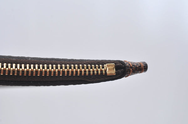 Authentic Louis Vuitton Damier Neverfull Pouch Purse Clutch Bag LV 1598I