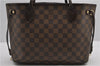 Authentic Louis Vuitton Damier Neverfull PM Shoulder Tote Bag N51109 LV 1642F
