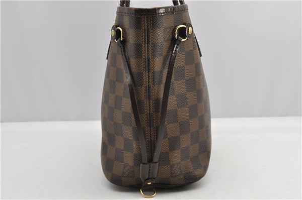 Authentic Louis Vuitton Damier Neverfull PM Shoulder Tote Bag N51109 LV 1642F
