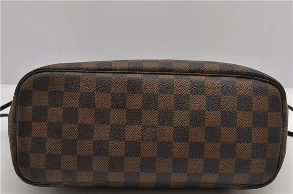 Authentic Louis Vuitton Damier Neverfull PM Shoulder Tote Bag N51109 LV 1642F