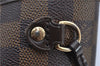 Authentic Louis Vuitton Damier Neverfull PM Shoulder Tote Bag N51109 LV 1642F