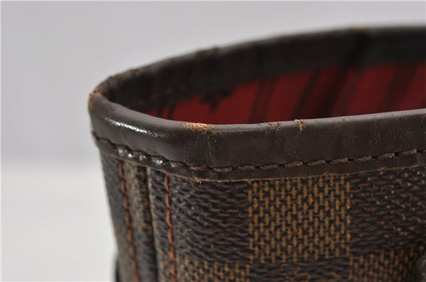 Authentic Louis Vuitton Damier Neverfull PM Shoulder Tote Bag N51109 LV 1642F