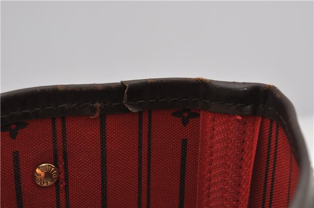 Authentic Louis Vuitton Damier Neverfull PM Shoulder Tote Bag N51109 LV 1642F