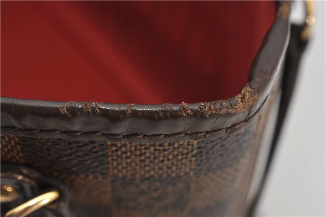 Authentic Louis Vuitton Damier Neverfull PM Shoulder Tote Bag N51109 LV 1642F