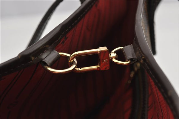 Authentic Louis Vuitton Damier Neverfull PM Shoulder Tote Bag N51109 LV 1642F