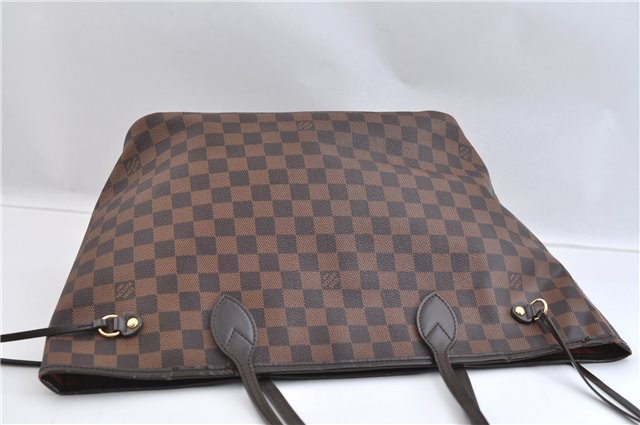 Authentic Louis Vuitton Damier Neverfull MM Shoulder Tote Bag N41358 LV 1664F