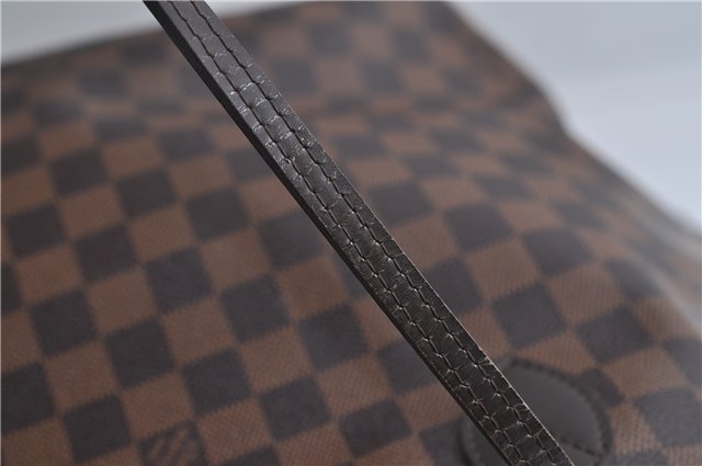 Authentic Louis Vuitton Damier Neverfull MM Shoulder Tote Bag N41358 LV 1664F