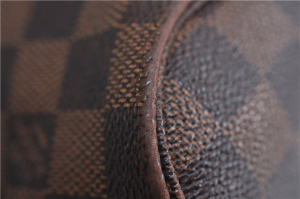 Authentic Louis Vuitton Damier Neverfull MM Shoulder Tote Bag N41358 LV 1664F