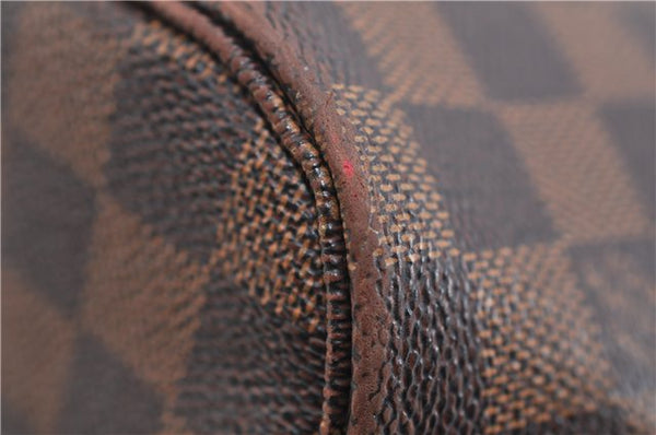 Authentic Louis Vuitton Damier Neverfull MM Shoulder Tote Bag N41358 LV 1664F