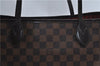 Authentic Louis Vuitton Damier Neverfull MM Shoulder Tote Bag N41358 LV 1664F